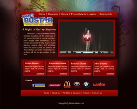 Comedy Juggler Website entry by herodinesh