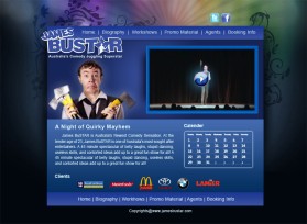 Comedy Juggler Website entry by herodinesh