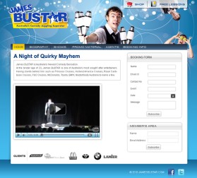 Comedy Juggler Website entry by herodinesh