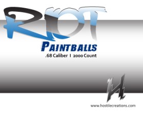 Hostile Creations Paintball entry by creative.mind