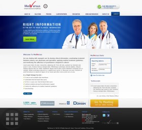MedVersus Website entry by jono's design