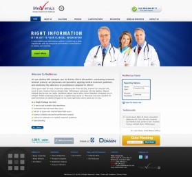 MedVersus Website entry by jono's design