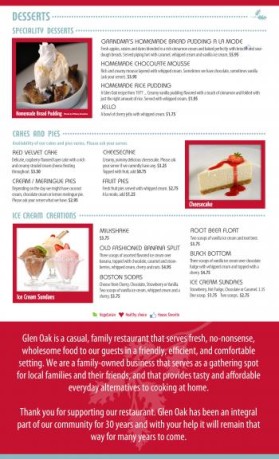 www.glenoakrestaurant.com entry by csshobbyist