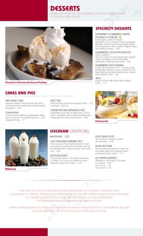 www.glenoakrestaurant.com entry by catalepsy