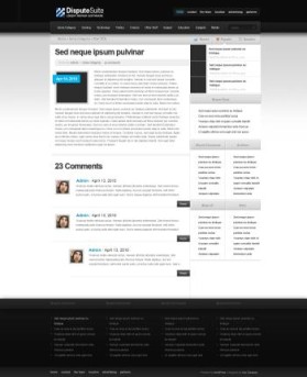 Easy wordpress theme entry by dragnoir