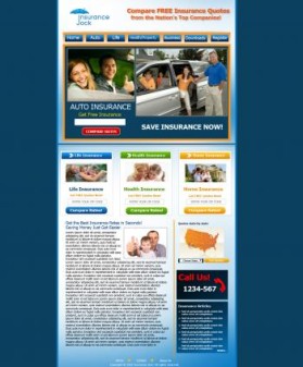 InsuranceJock.com entry by ojgraphics