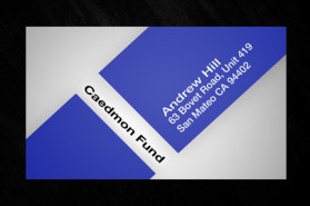 Caedmon Fund entry by HisEye4Dezign