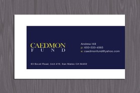 Caedmon Fund entry by HisEye4Dezign