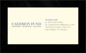Caedmon Fund entry by HisEye4Dezign