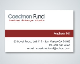 Caedmon Fund entry by mangunsemi