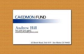 Caedmon Fund entry by Ayos