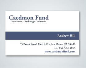 Caedmon Fund entry by mangunsemi