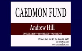 Caedmon Fund entry by mahrous