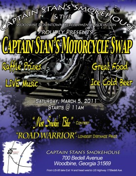 Captain Stan's Smokehouse - (Biker) Part Swap Flyer entry by ycatsg