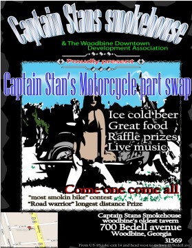 Captain Stan's Smokehouse - (Biker) Part Swap Flyer entry by slim1102