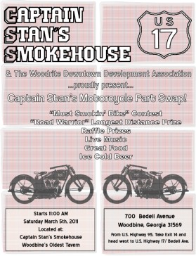 Captain Stan's Smokehouse - (Biker) Part Swap Flyer entry by wassertwin