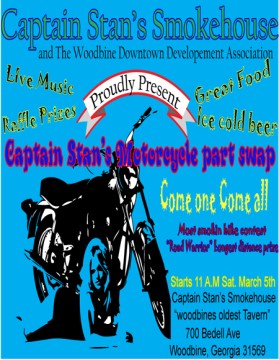 Captain Stan's Smokehouse - (Biker) Part Swap Flyer entry by slim1102