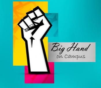 Logo Design for Big Hand on Campus