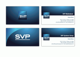 Business Card & Stationery Design entry 303612 submitted by ucal to the Business Card & Stationery Design for SVP Systems Group LLC run by rawilson