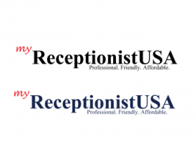 Logo for ReceptionistUSA entry by AdamDesign