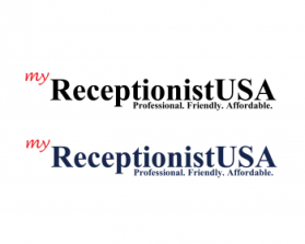 Logo for ReceptionistUSA entry by AdamDesign