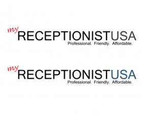 Logo for ReceptionistUSA entry by AdamDesign