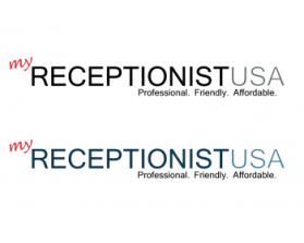 Logo for ReceptionistUSA entry by AdamDesign