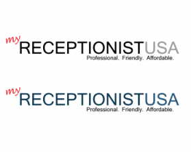 Logo for ReceptionistUSA entry by AdamDesign
