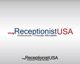 Logo for ReceptionistUSA entry by muzzha