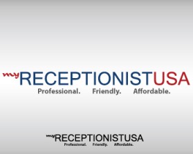 Logo for ReceptionistUSA entry by muzzha