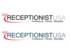 Logo for ReceptionistUSA entry by AdamDesign