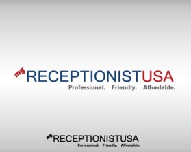 Logo for ReceptionistUSA entry by muzzha