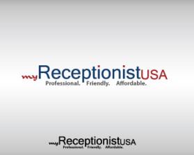 Logo for ReceptionistUSA entry by muzzha