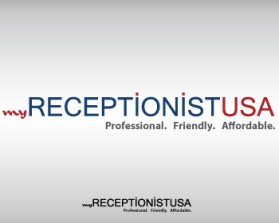 Logo for ReceptionistUSA entry by muzzha