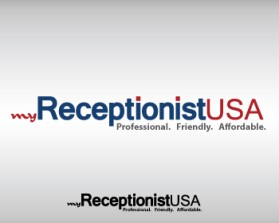 Logo for ReceptionistUSA entry by muzzha
