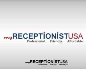 Logo for ReceptionistUSA entry by muzzha