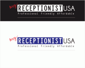 Logo for ReceptionistUSA entry by mihawse