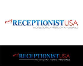 Logo for ReceptionistUSA entry by blenk