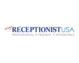 Logo for ReceptionistUSA entry by blenk