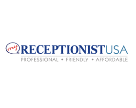Logo for ReceptionistUSA entry by blenk