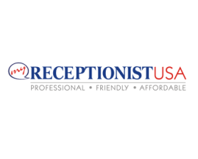 Logo for ReceptionistUSA entry by blenk