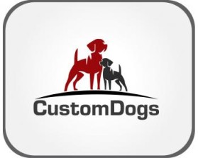 Logo Design entry 310334 submitted by maadezine to the Logo Design for Custom Dogs run by karonlaine29