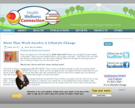 Health Wellness Connection entry by lbrown