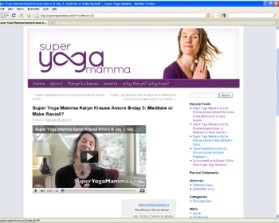 SuperYogaMamma.com entry by my.flair.lady