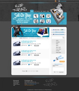 RapTasks.com entry by dreamcomputers