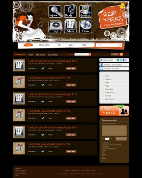 RapTasks.com entry by dreamcomputers