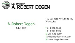 Law Office of A. Robert Degen entry by Al Ahmad