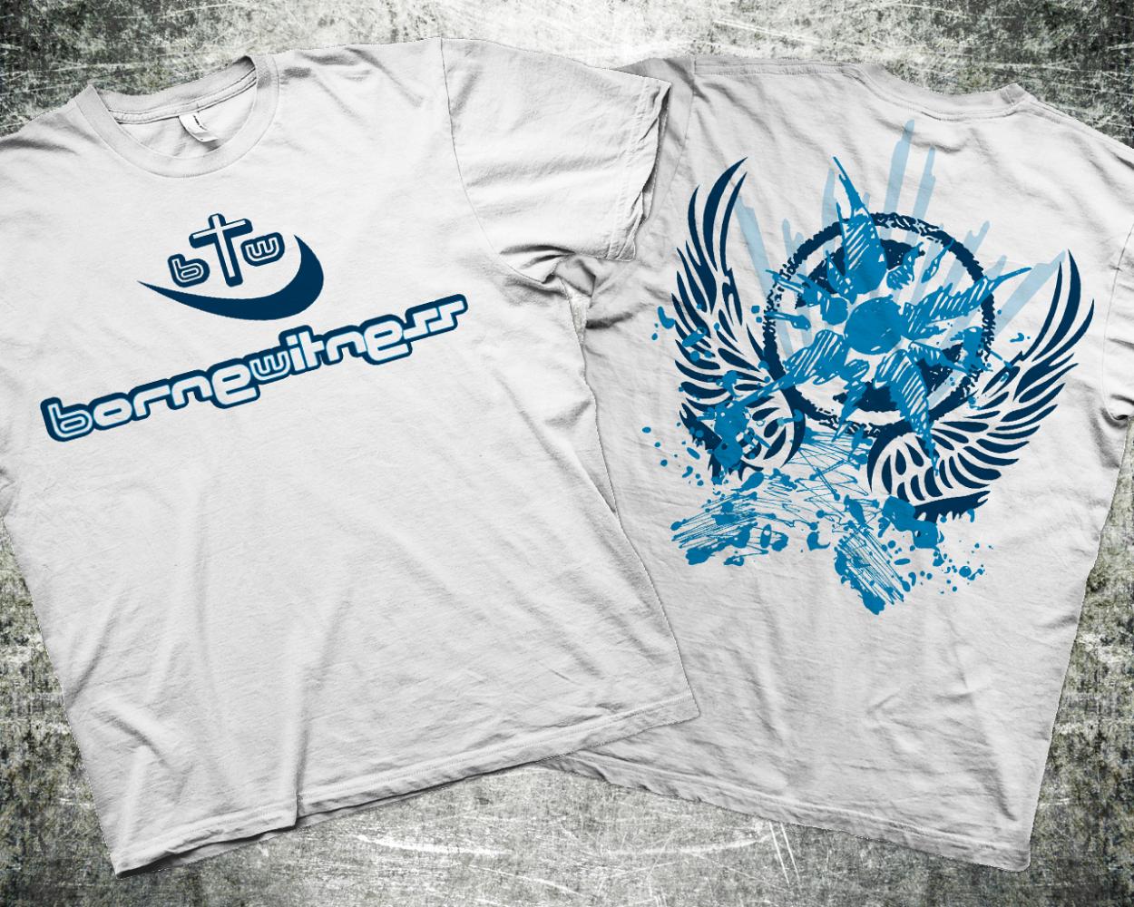 T-Shirt Design for bornewitness