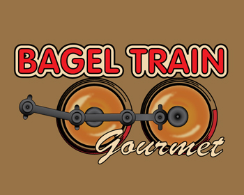 Logo Design for Bagel Train Gourmet
