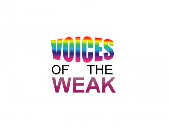 Logo Design for Voices of the Weak